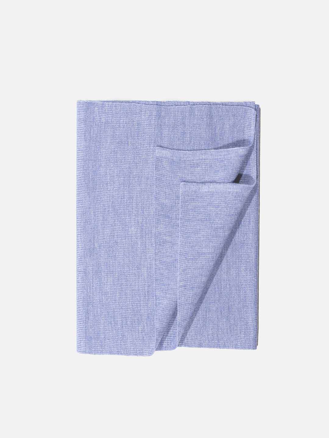 Achega Scarves - Navy Blue Lambswool Scarf