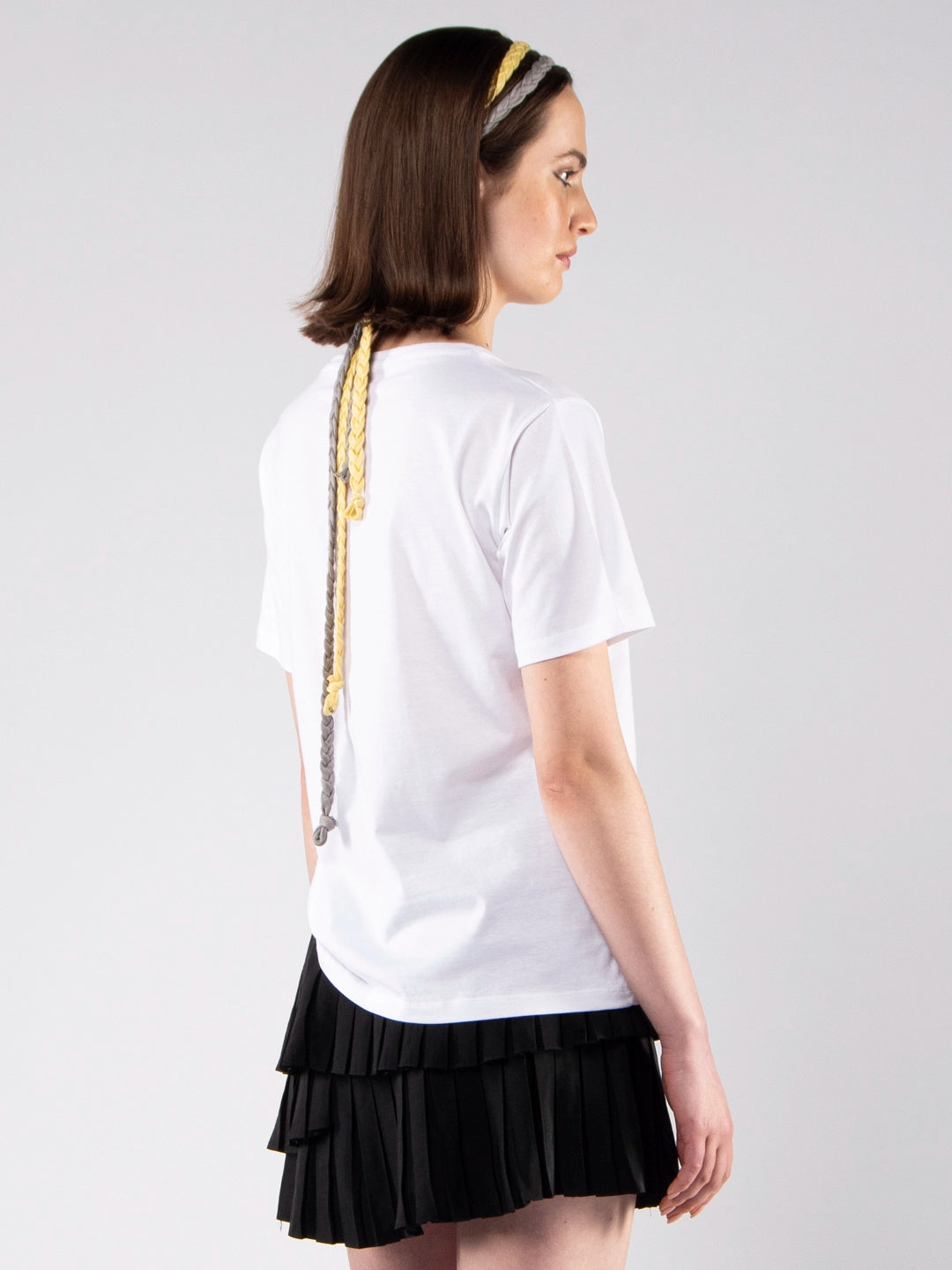 Camisetas Achega - Camiseta femenina 100 % algodón con estampado floral.