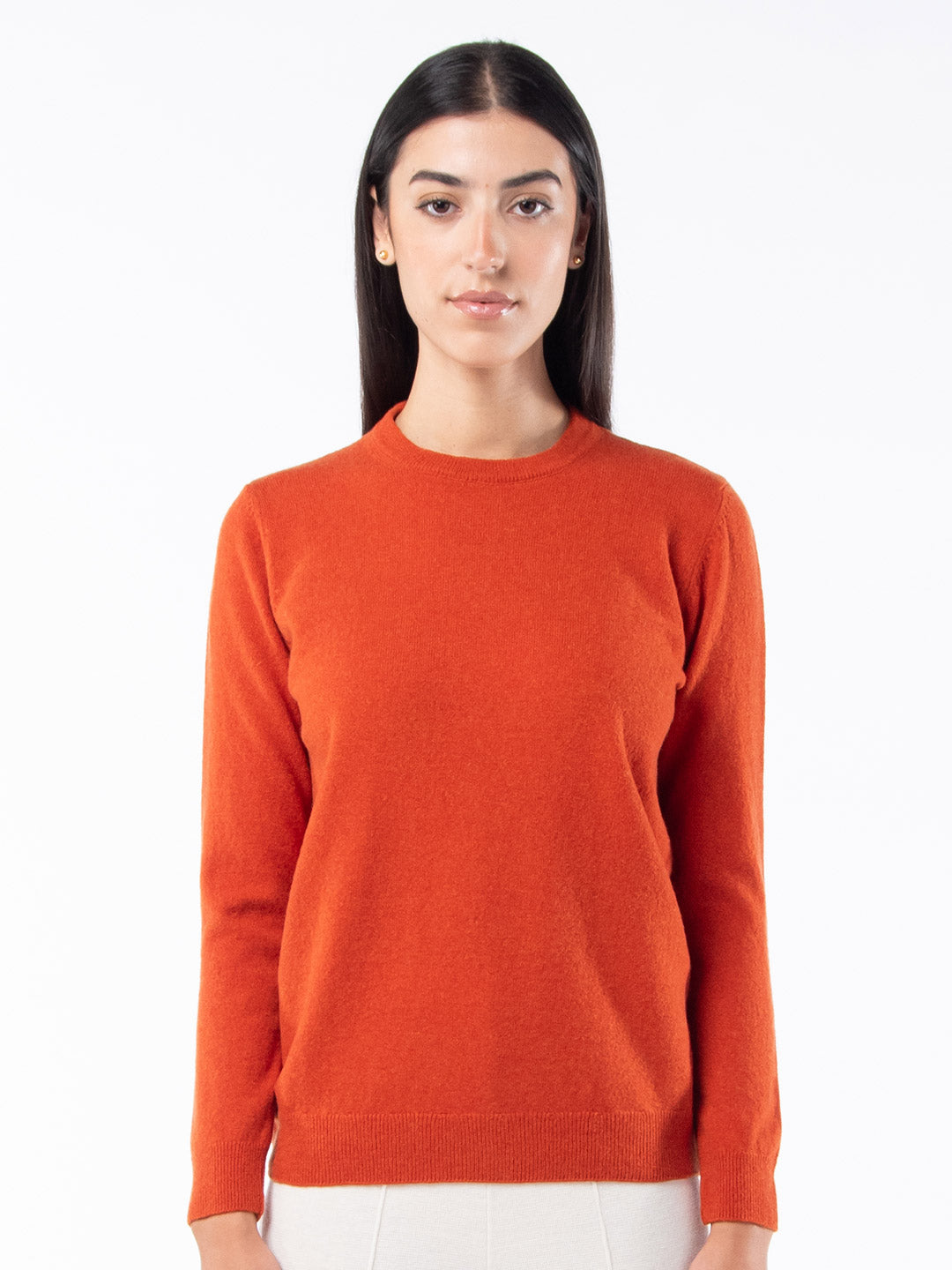 Lambswool Low Neck Blouse