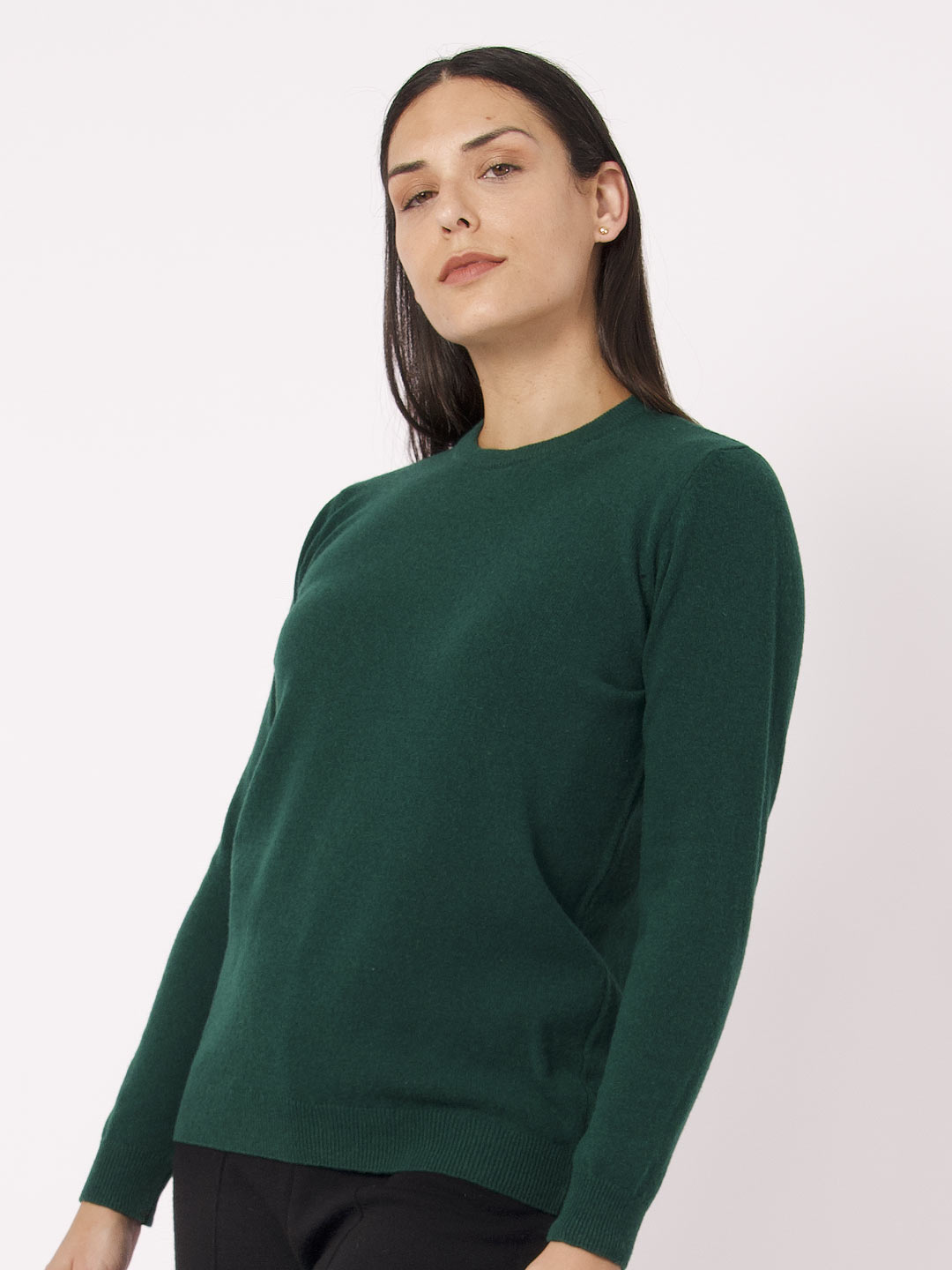 Lambswool Low Neck Blouse
