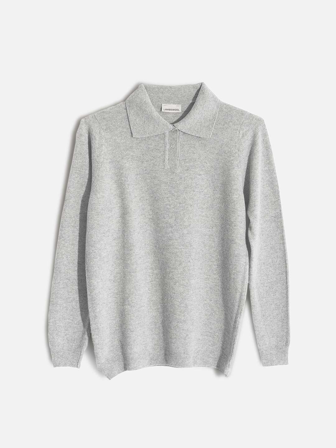 Lambswool 2-Button Polo