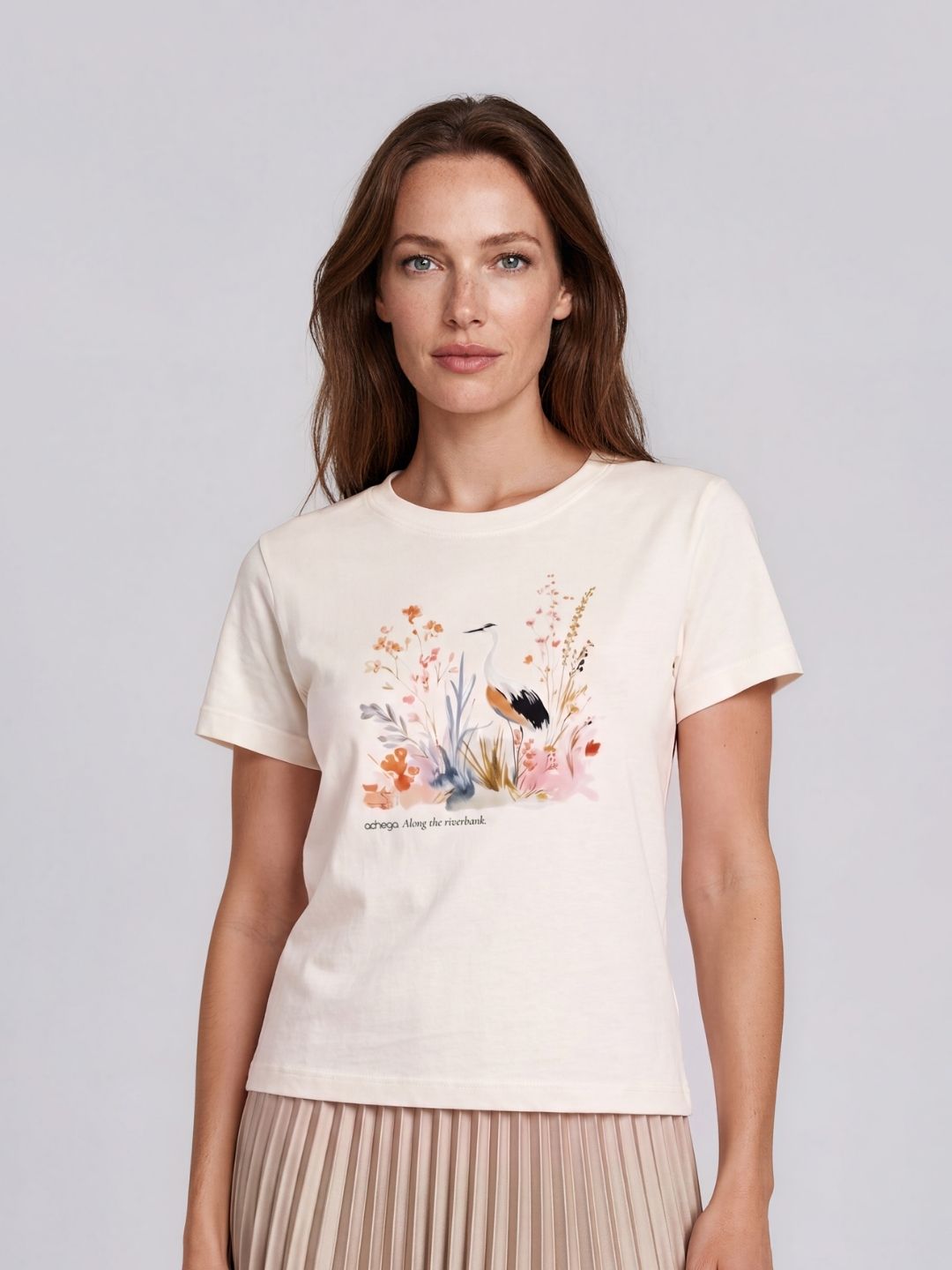 T-shirt Paisagem de Outono 100% Algodão Orgânico