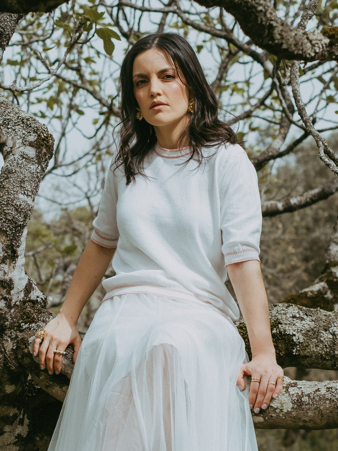 Sweater Organic Cotton Half Sleeves