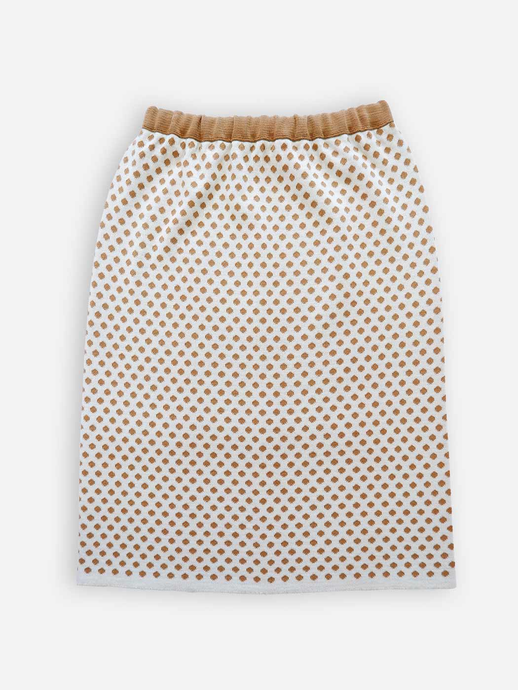 Polka Dots Midi Skirt