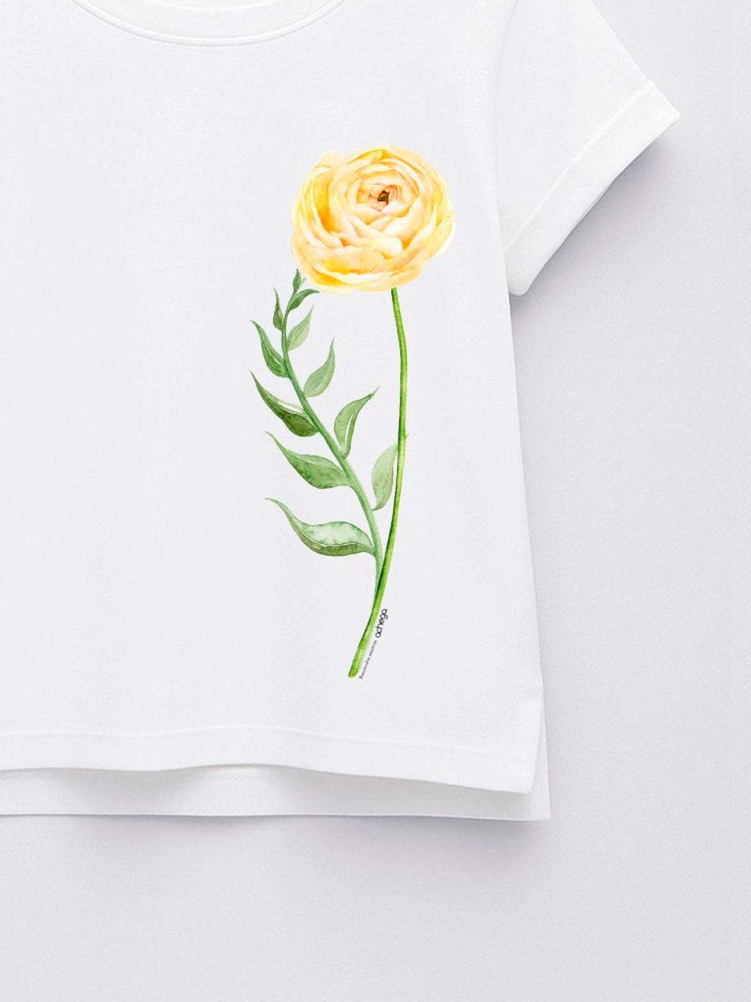 T-shirt Ranúnculo em 100% Algodão