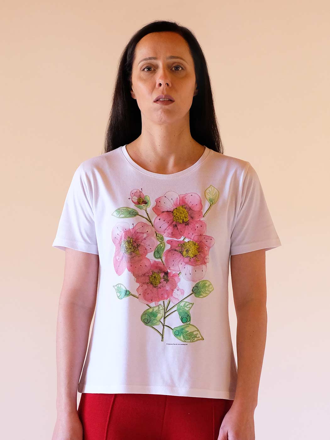 100% Cotton Floral Bouquet T-shirt