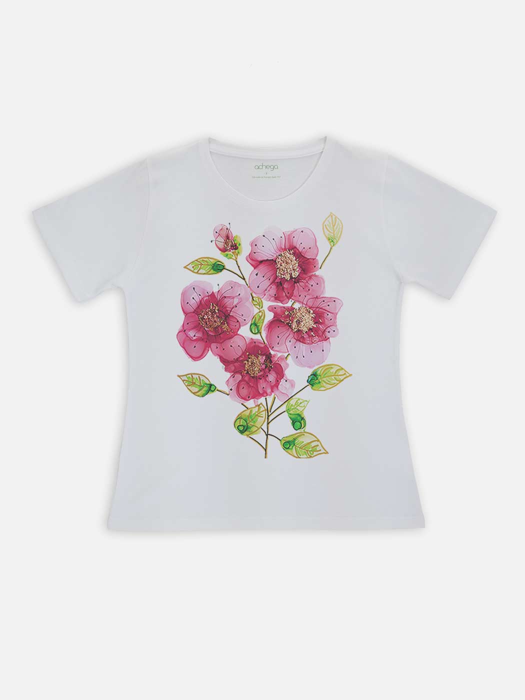 Camiseta Floral Bouquet 100% algodón
